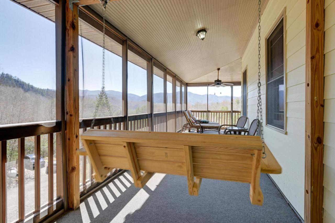 Beautiful Bryson City Home With Hot Tub And Mtn Views! Exterior foto