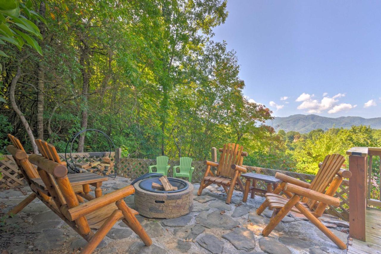 Beautiful Bryson City Home With Hot Tub And Mtn Views! Exterior foto